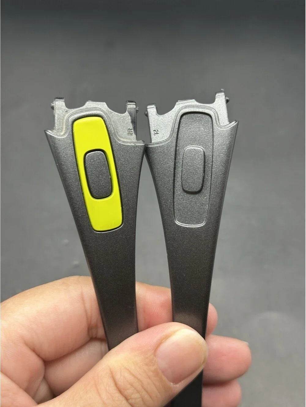 Oakley Antix Steel OEM Replacement Arms (Missing Icon)